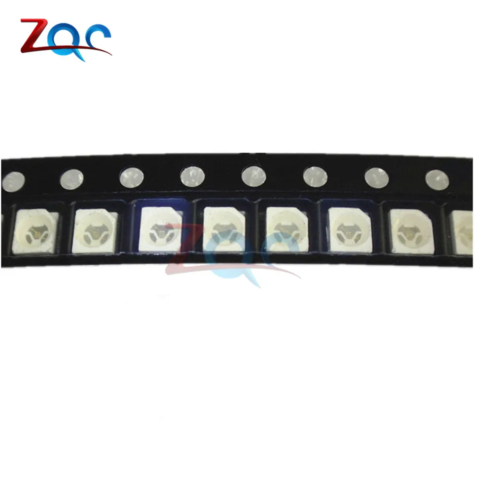 100 шт. 3528 белый желтый синий супер яркий светодиодный Диод 1210 SMD 20 мА|smt led|smt smdsmt 2 |