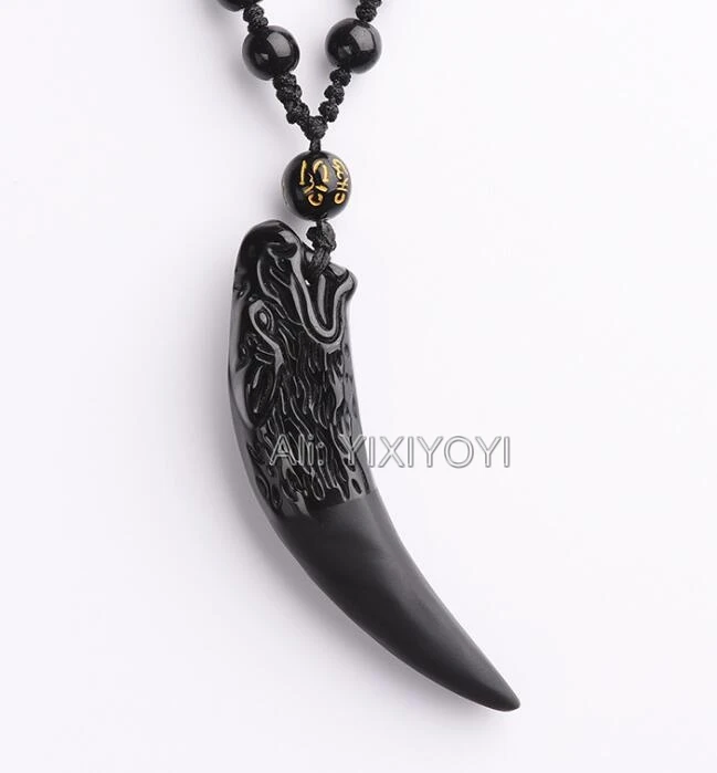 Прямая поставка китайская ручная работа натуральный черный ледяной обсидиана