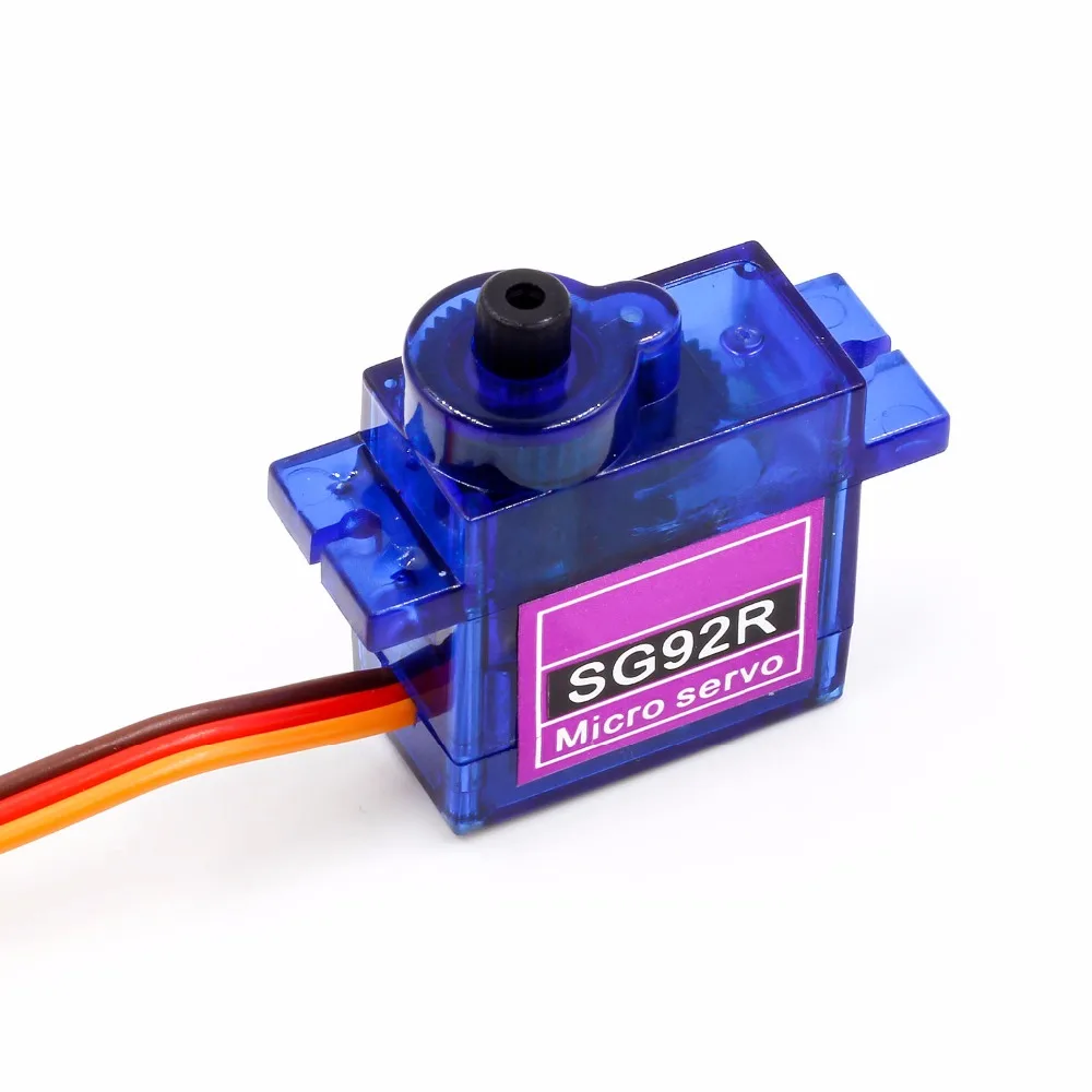 1 шт. SG92R Micro 9g сервопривод нейлоновые шестерни из углеродного волокна Замена SG90