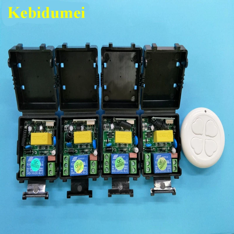 Kebidumei пульт дистанционного управления выключатель света Система AC 220V 1 ch RF