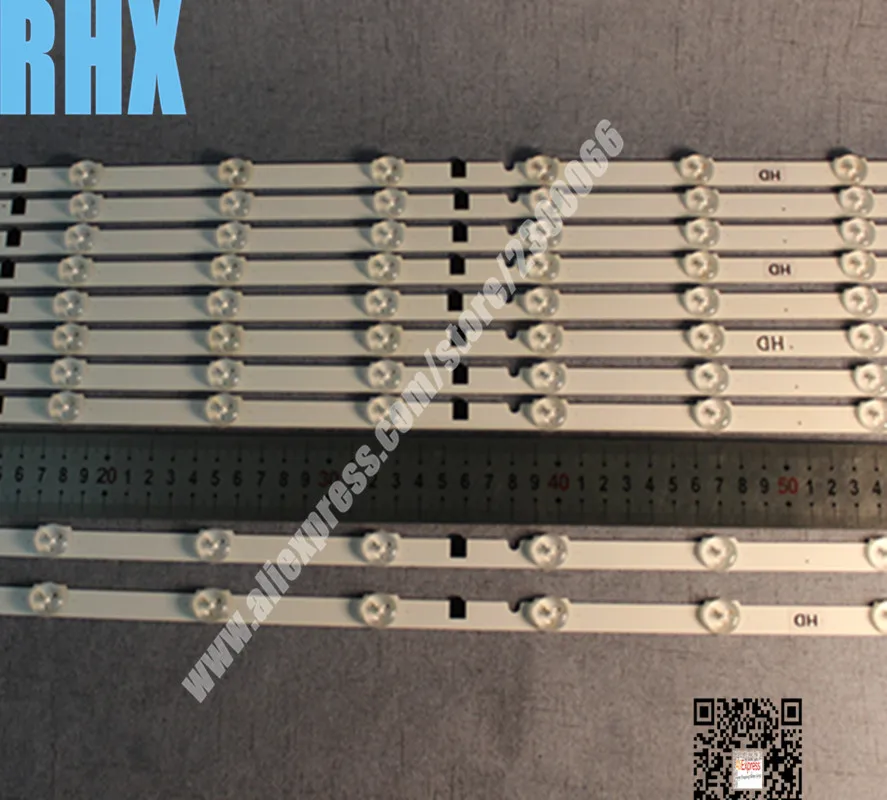 Светодиодная лента для подсветки 9 светодиодов детской лампы 32 f4088ar UA32F5500AR UA32F4000AR