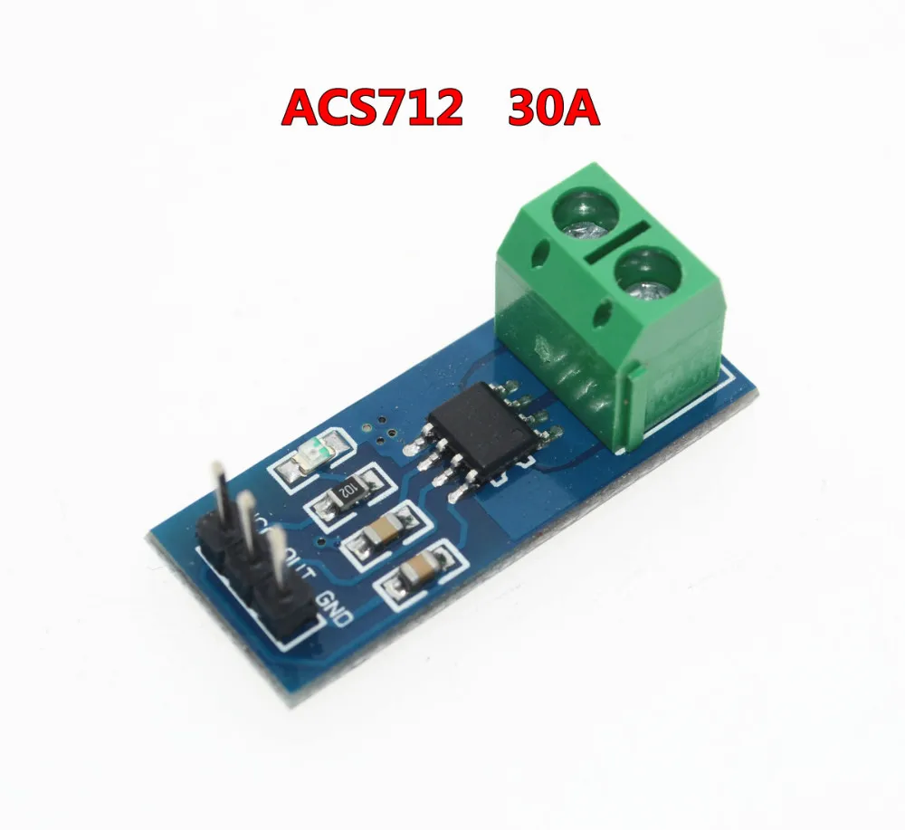 Параметры ACS712 30A модуль датчика тока коридора для Arduino 30A|sensor module|acs712 modulehall current sensor