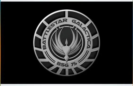 Battlestar galactica флаг 3x5ft баннеры|Флаги баннеры и аксессуары| |