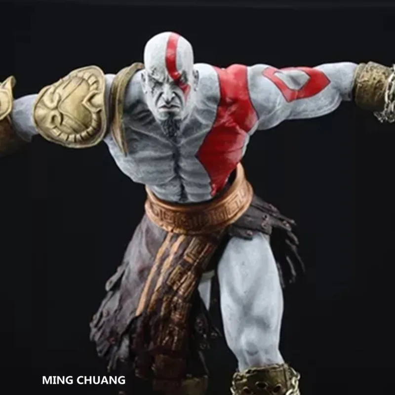 Статуя God of War Zeus Son Kratos бюст призрак Спарты полноразмерный портрет GK 35 см фигурка Коллекционная модель игрушки коробка J373