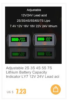 3S 4S 5S 6S 7S 8S 10S 11S 12S 13S 15S LY6W литий-ионная LiPo батарея индикатор емкости ЖК-дисплей оставшаяся детектор Тестер