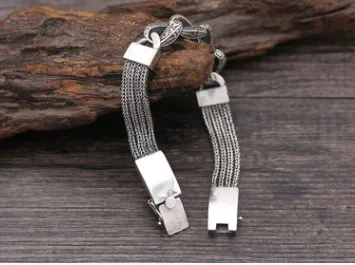 men hand bracelet friendship bracelets 925 sterling silver buddha | Украшения и аксессуары