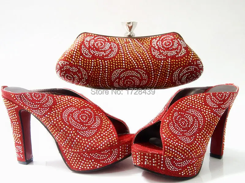 Новое прибытие Итальянский стиль Женщин Сумки И Обувь хорошего качества и сумки