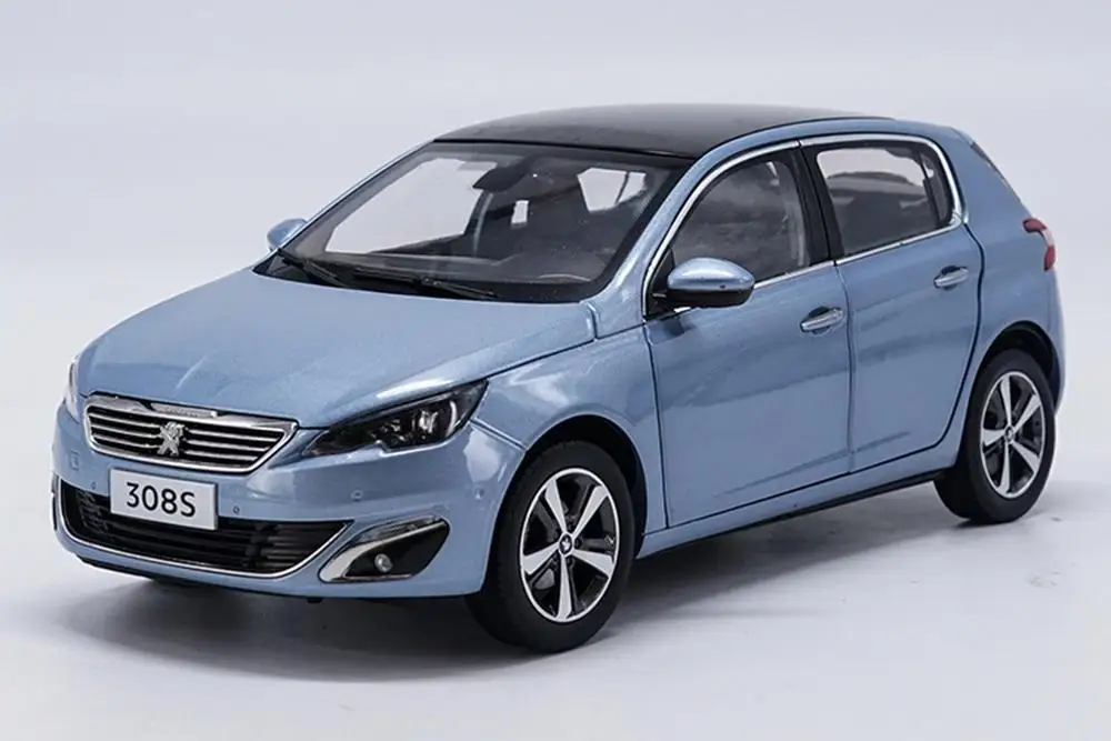 1/18 весы Бэн * GEOT 308S 2015 синий литья под давлением модели автомобиля игрушки