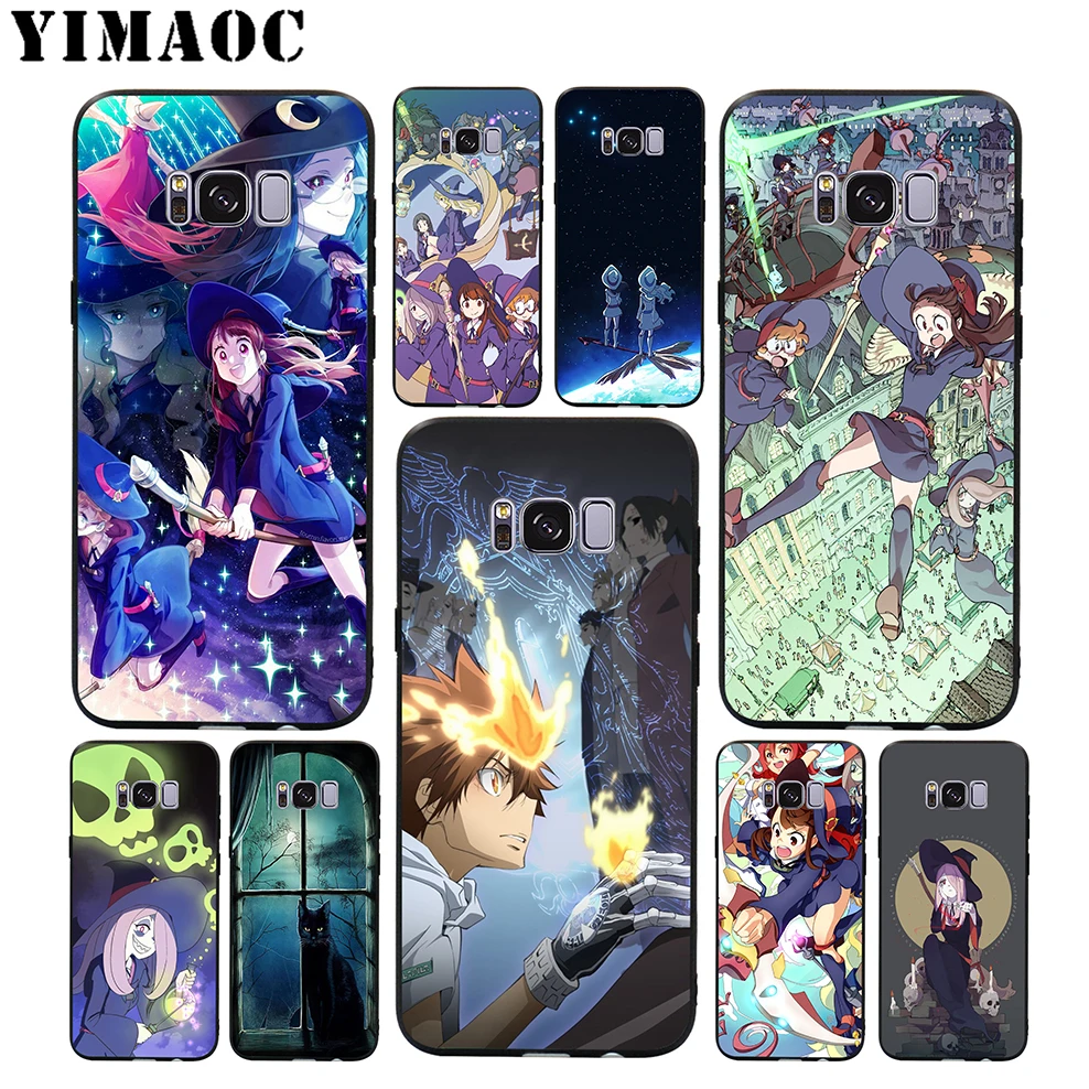 Мягкий чехол YIMAOC Little Witch Anime для Samsung Galaxy S10 S10e S9 S8 A6 Plus S7 S6 Edge A7 A5 A3 J6 Note 9 8 |