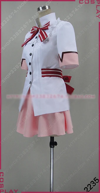 

IdolishSeven Tumugi Takanashi Cosplay Costume Halloween Uniform Outfit Top+Skirt+Socks Custom-made
