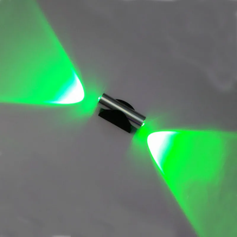 Современный светодиодный настенный светильник 2 Вт алюминиевый Светодиодный