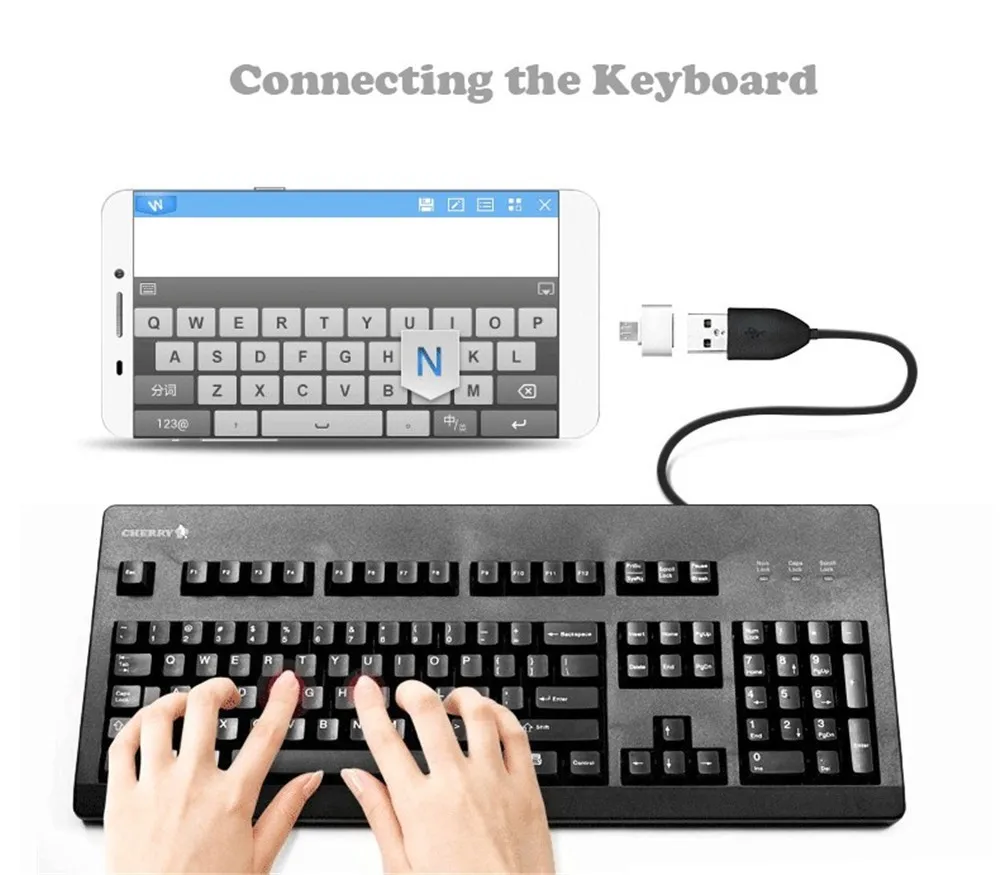 CatXaa Micro USB к USB OTG адаптер OTG USB кабель конвертер для планшета samsung htc Xiaomi Android телефон USB OTG обнимающий адаптер