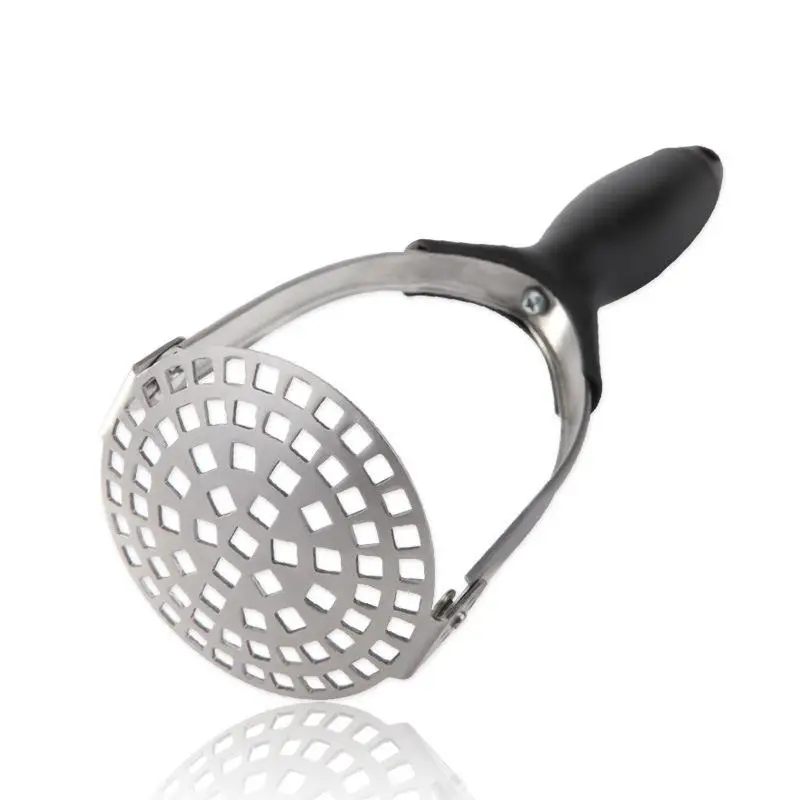 

Stainless Steel Hand Held Potato Masher For Smooth Mashed Potatoes Fruit Vegetable Press Crusher Puree Juice Maker Tools