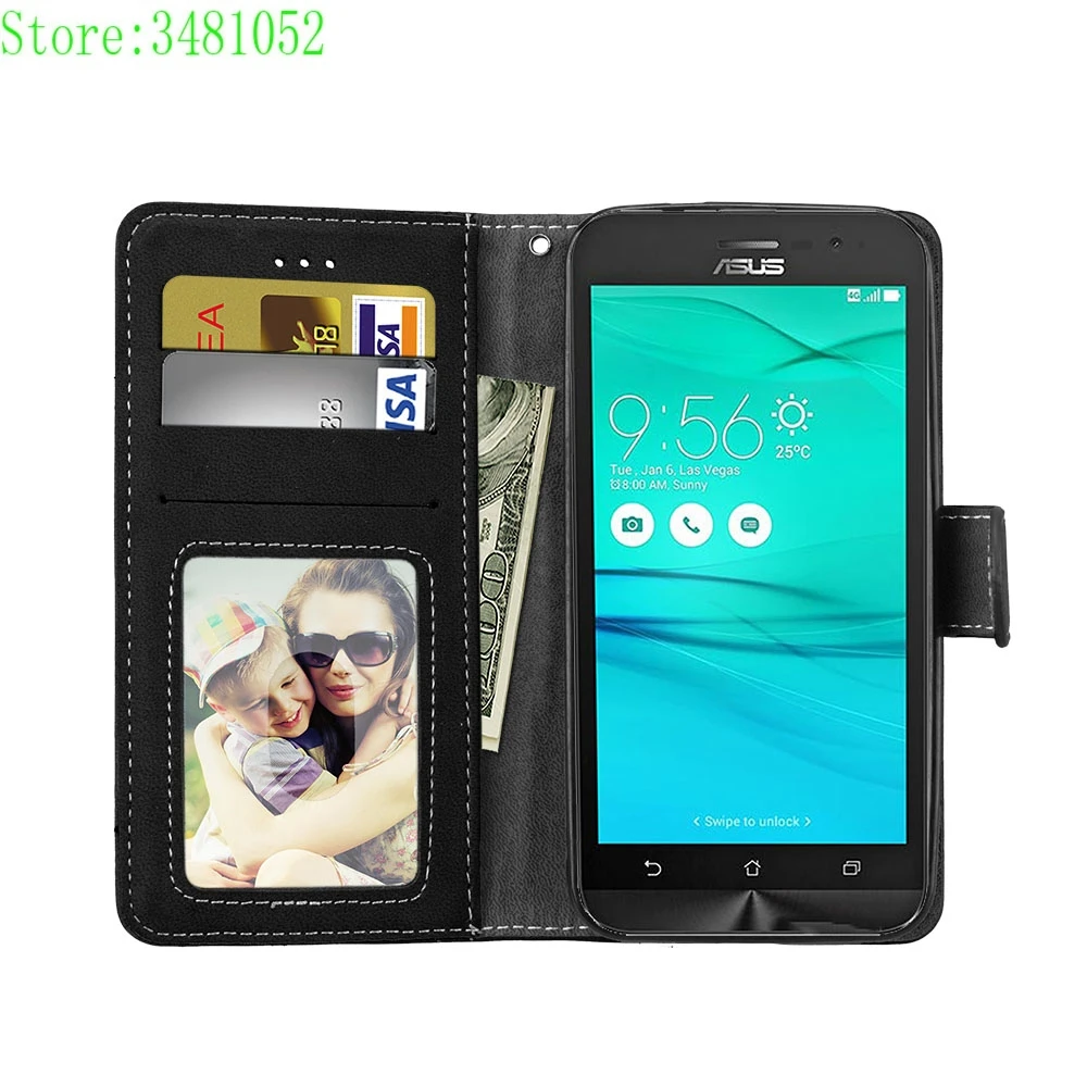 Чехол для ASUS ZB500KL X00AD Zenfone Go ZB500 ZB 500 KL 500KL телефона чехол X00ADA X00ADC ASUS_X00AD Frame откидная