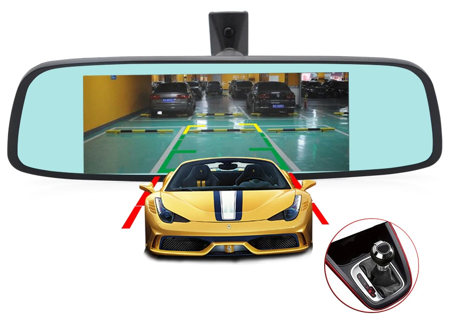 GreenYi 7,8" Специальная 4G LTE Автомобильная камера зеркало Android ADAS gps DVR регистратор видеорегистратор с двумя камерами s