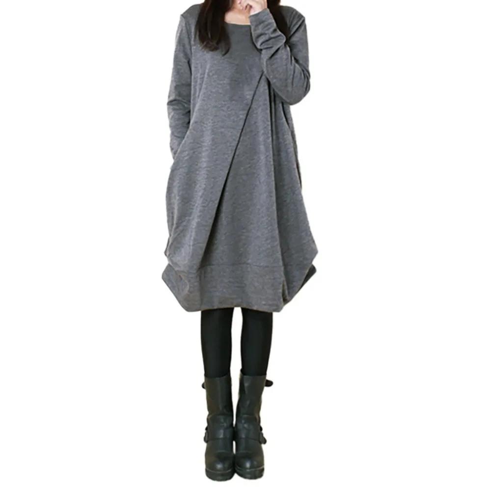 Женская рубашка в винтажном Корейском стиле Повседневная хлопковая с длинным