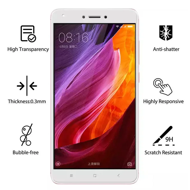 Защитное стекло для Xiaomi Redmi Note 4x4 X A 4a X4 A4 закаленное защитное экрана Ksio mi Xao xiomi Red