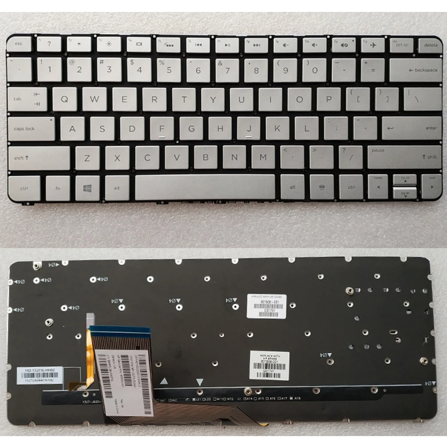 Оригинальная клавиатура с подсветкой для ноутбука HP Spectre X360 13 4003DX 13T 400013 4000