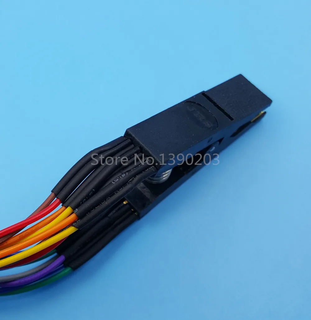 SOP16 SOIC16 Flash Chip тестовые зажимы с проводным адаптером для программирования BIOS|clip