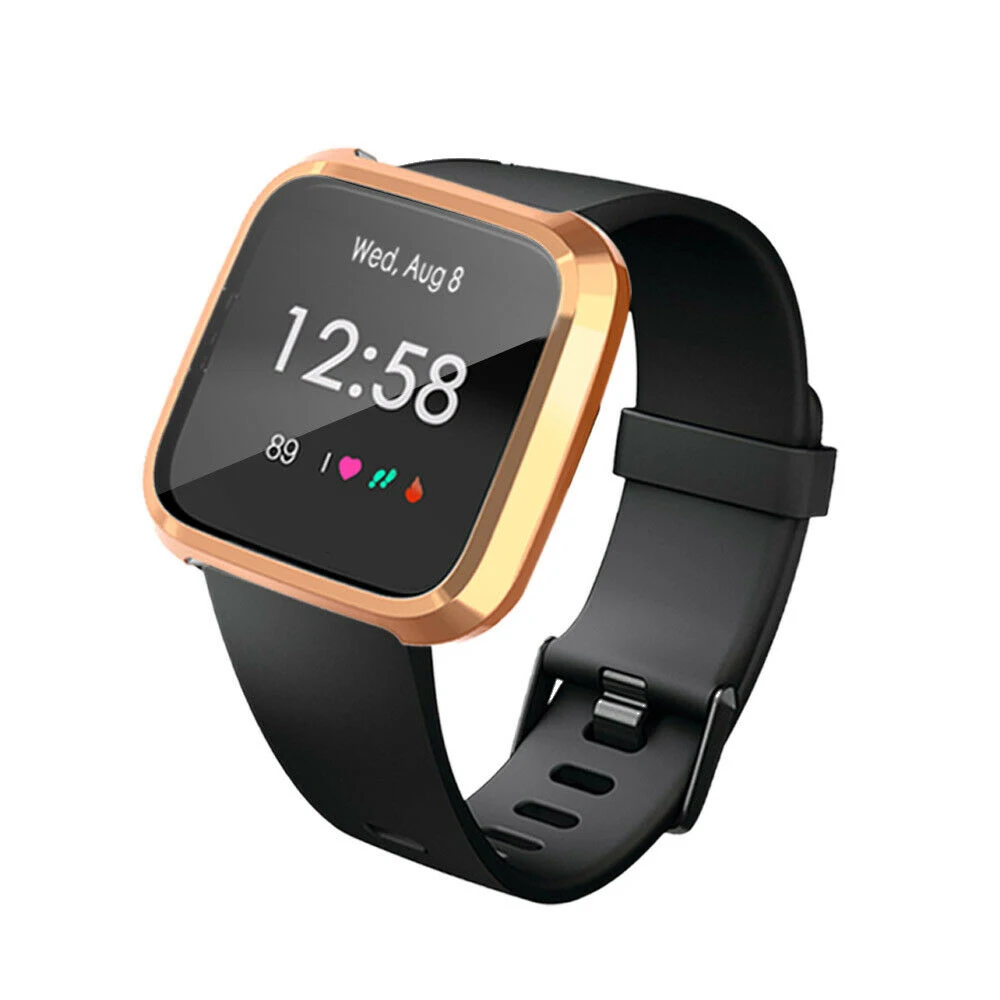 Замена для Fitbit Versa Lite Watch ТПУ полный экран протектор Защитная рамка чехол