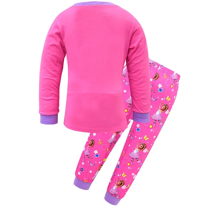 Рождественская Пижама для малышей Детская танцев Нэнси детей 3 9 лет одежда сна