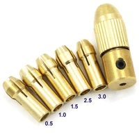 xy122 brass drill bushing set chuck for power tool electrodrill electric grinder clamping home hardware accessories diy a