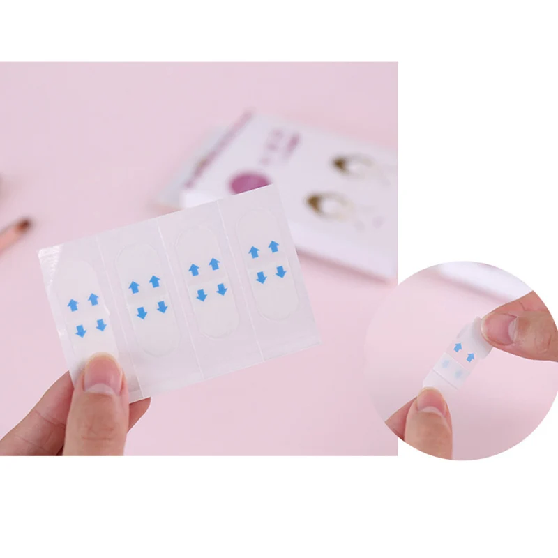 40 шт./компл. невидимые тонкие наклейки для лица линия морщины провисание кожи v