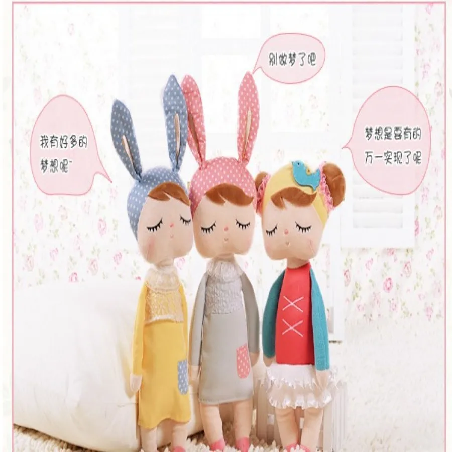 Производитель Metoo Анжела плюшевые игрушки кружева Кролик Кукла Детская