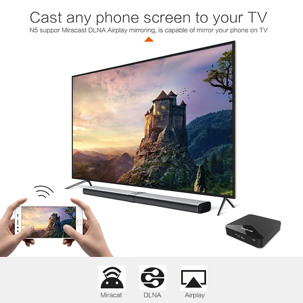 Фото MAGICSEE N5 ТВ коробка S905X Quad core 2 ГБ 16 Декодер каналов кабельного телевидения Android 7 1 MAGICSEE N5 ТВ коробка S905X Quad core 2 ГБ 16 Декодер каналов кабельного телевидения Android 7 1