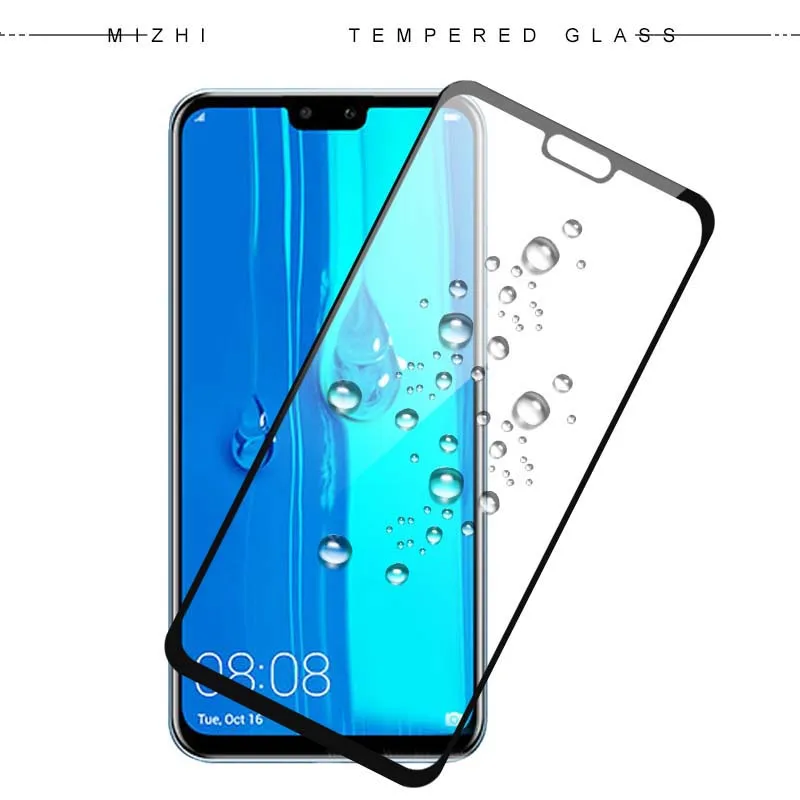 Защитный Стекло для huawei Y9 закалённое защитное стекло на huawei Y7 Y6 Y3 Y5 Prime защиты чехол y, 5, 6, 7, 9, 9y 7y 6y 5y пленка