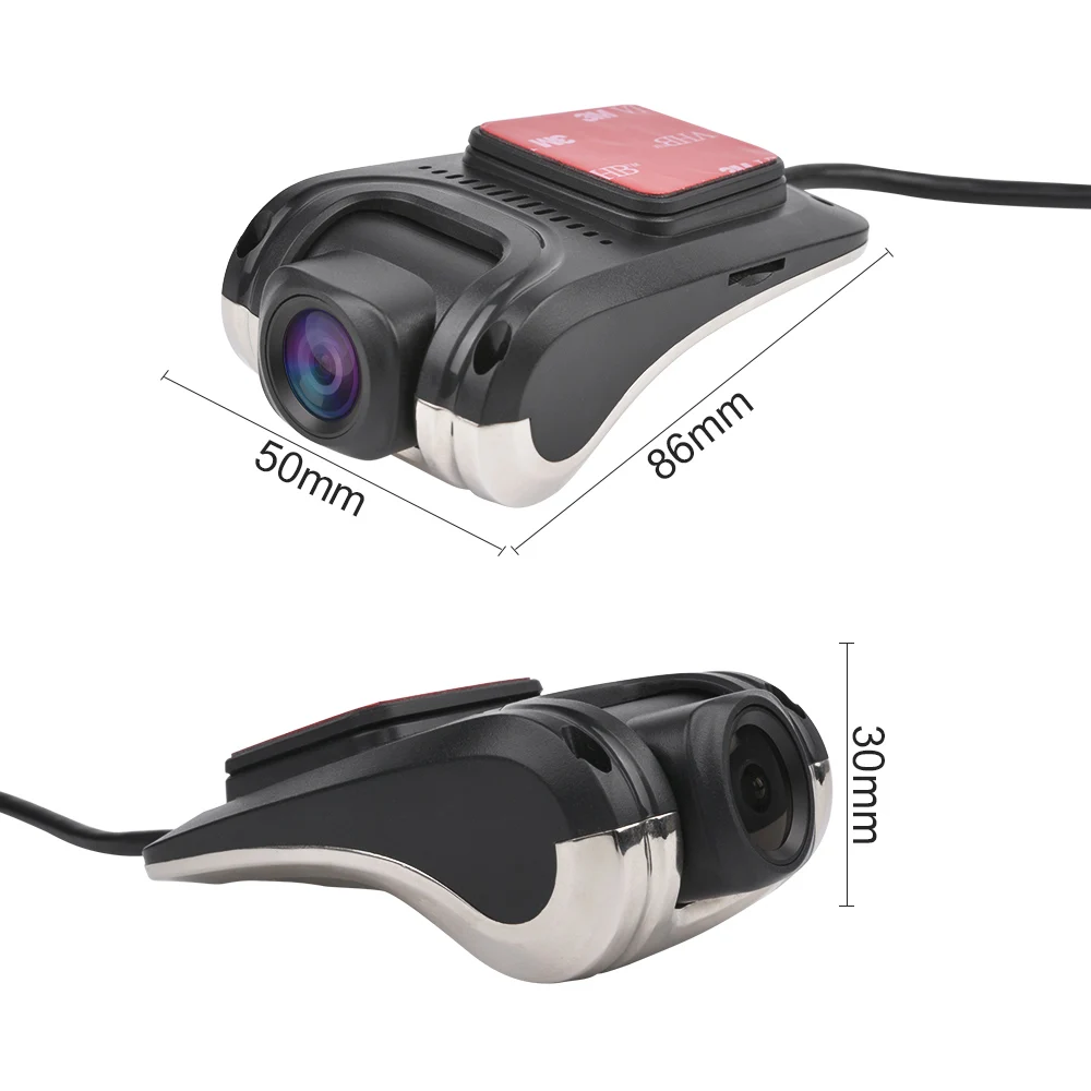 AOSHIKE алюминиевый сплав видеорегистратор Мини Автомобильный USB камера HD 140