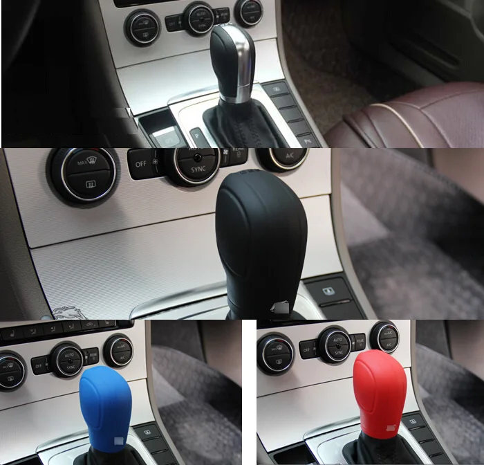 Силиконовый рычаг переключения передач для 2011-on DSG VW Golf 6 Passat B7 Jetta CC Polo Touran Tiguan Eos
