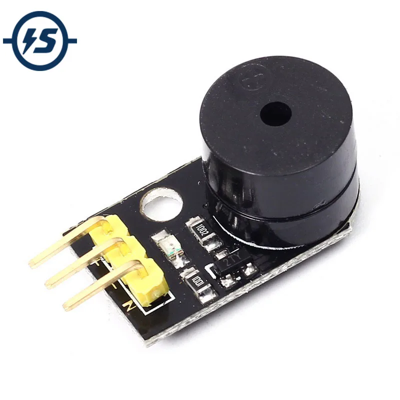 Для Arduino Пассивный звуковой сигнал цифровой модуль постоянный ток 3 5 В активного