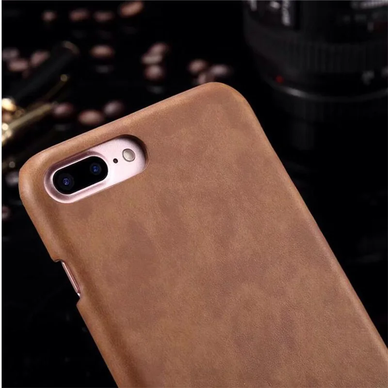 Для Apple IPhone X 8 плюс 7 6 6S Plus шить Жесткий PC + из искусственной кожи Fundas Coque Телефон