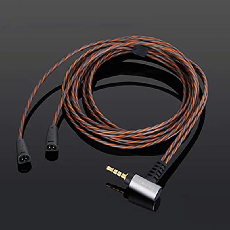 OCCC EXS2RG IE80 IE80S IE8 2 5 мм сбалансированные 4 полюсные соединительные кабели ядра для