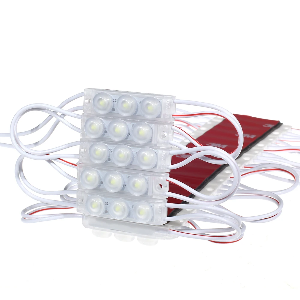 20 шт./лот светодиодный модуль 2835 SMD IP65 Водонепроницаемый Инжекционный объектив