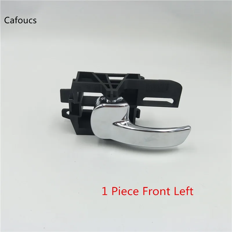 Cafoucs для Nissan Qashqai Dualis J10 2007-2013 внутренняя дверная ручка левая/правая двери - Цвет: 1 Piece front left