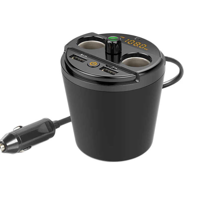 Автомобильный MP3 плеер JINSERTA с Bluetooth fm передатчик 2 USB 3 1 А адаптер для прикуривателя