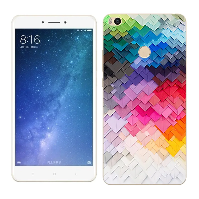 13 Чехол s для Xiaomi Mi Max2, мягкий силиконовый чехол для Xiaomi Mi Max 2, чехол для телефона с рисунком слона для xiomi Mi Max 2, Fundas - Цвет: 13