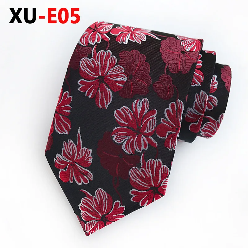 Цветочные Галстуки мужские шелковые жаккардовые тканые галстуки для мужчин деловой костюм мужской галстук