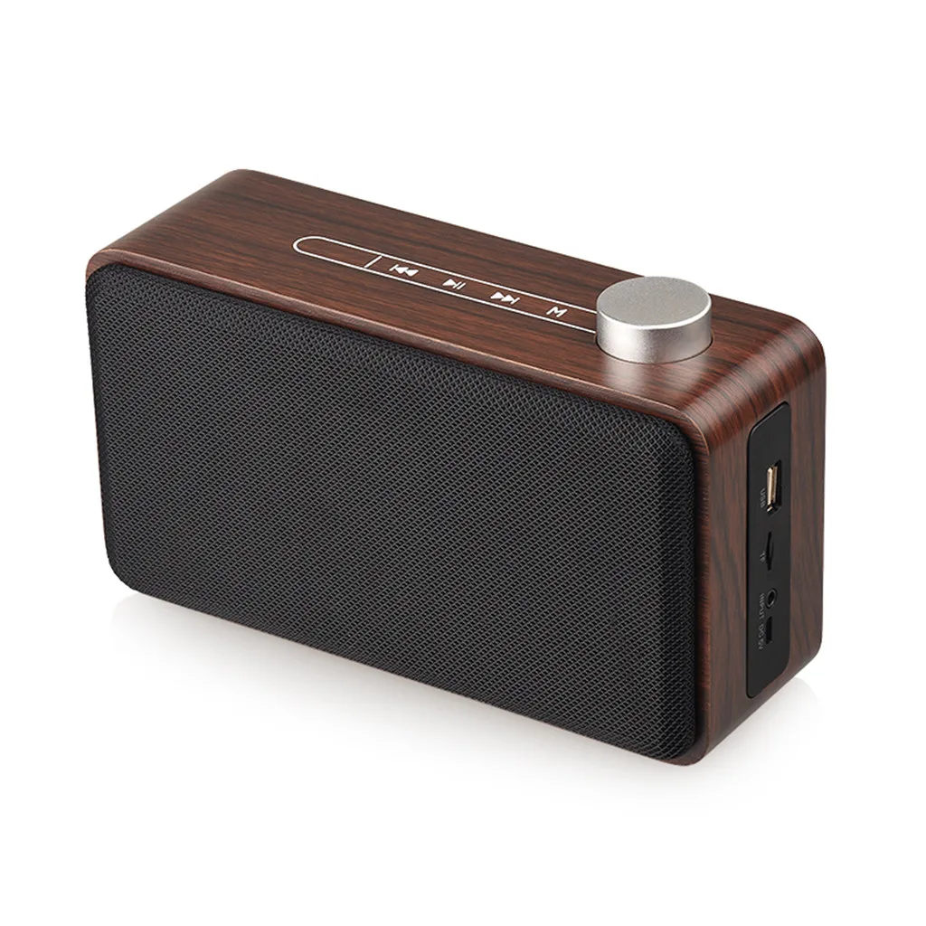 HIfi портативный мини Bluetooth беспроводной стерео музыкальный динамик USB FM радио TF