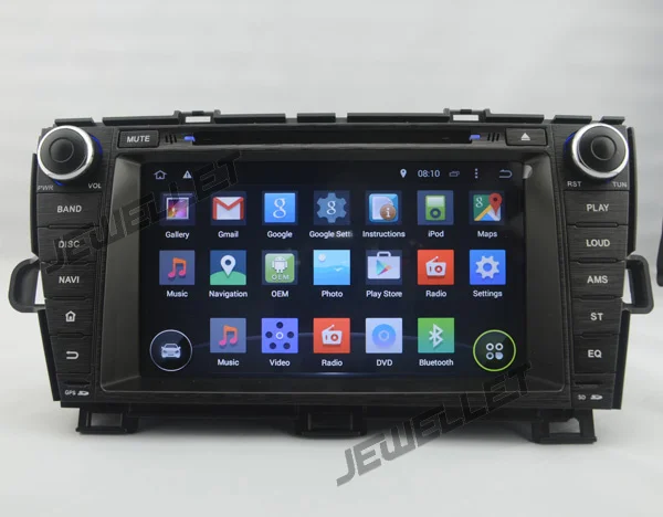 

Octa core IPS screen Android 10 Car DVD GPS radio Navigation for Toyota Prius Left Driving 2010-2015