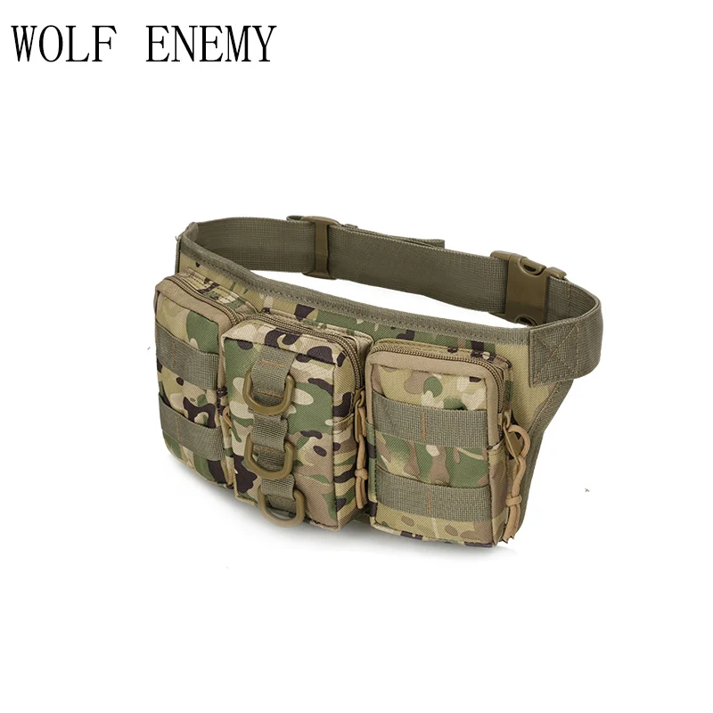 800D Оксфорд сумки для улицы Военная Тактическая Молле поясная сумка Камуфляж