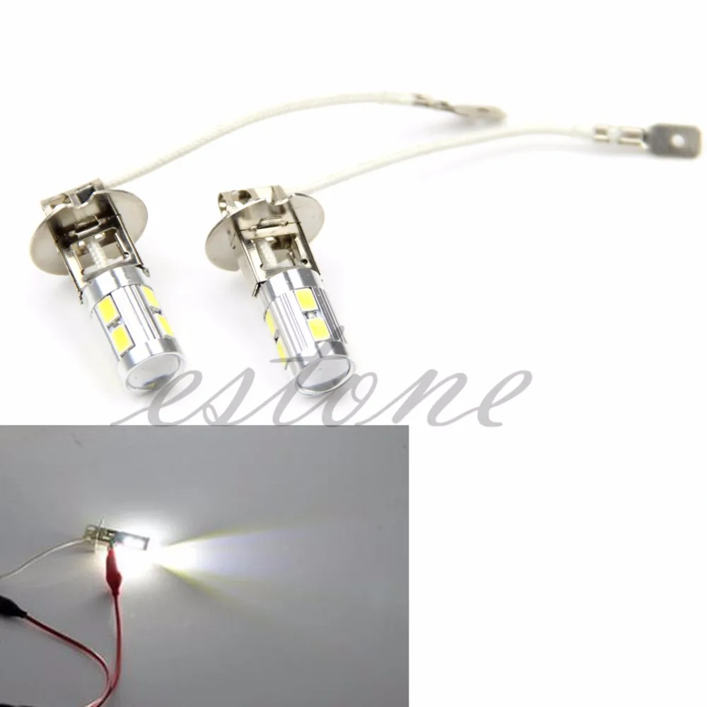 H3 10 светодиодный 5630 SMD белый противотуманный фонарь автомобильная лампа задний