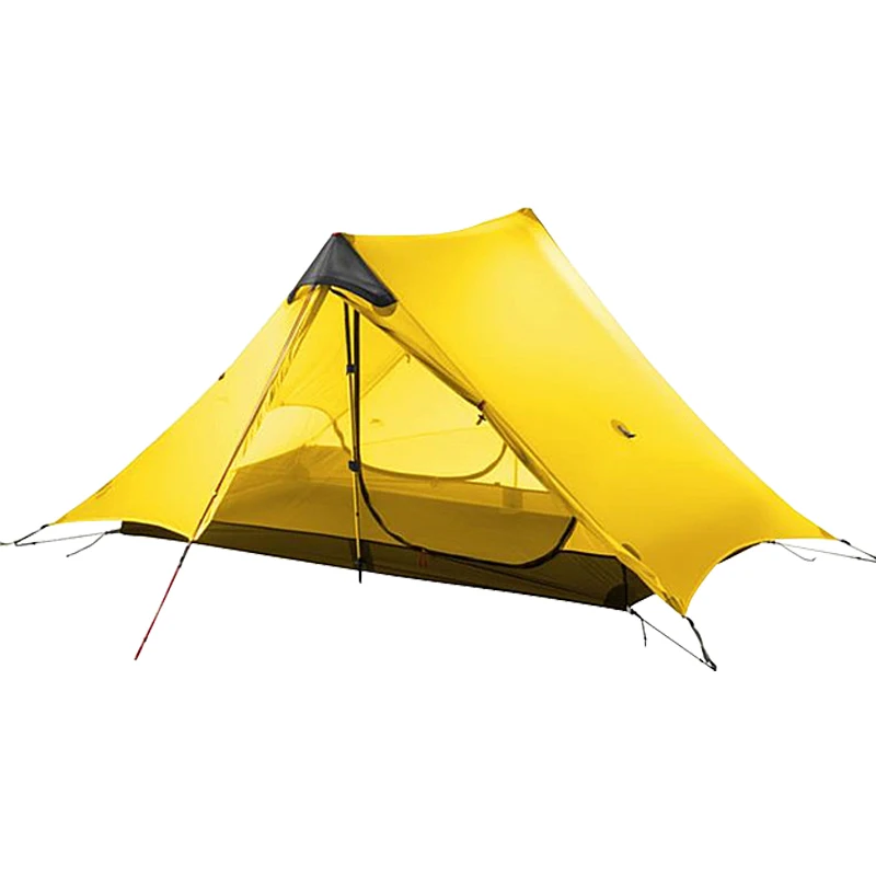 3F UL GEAR LanShan 2 Tent Oudoor Ultralight Camping 15D Silnylon 1 Person 2 Person Tent 3 Season Tent Winter 4 Season Tent