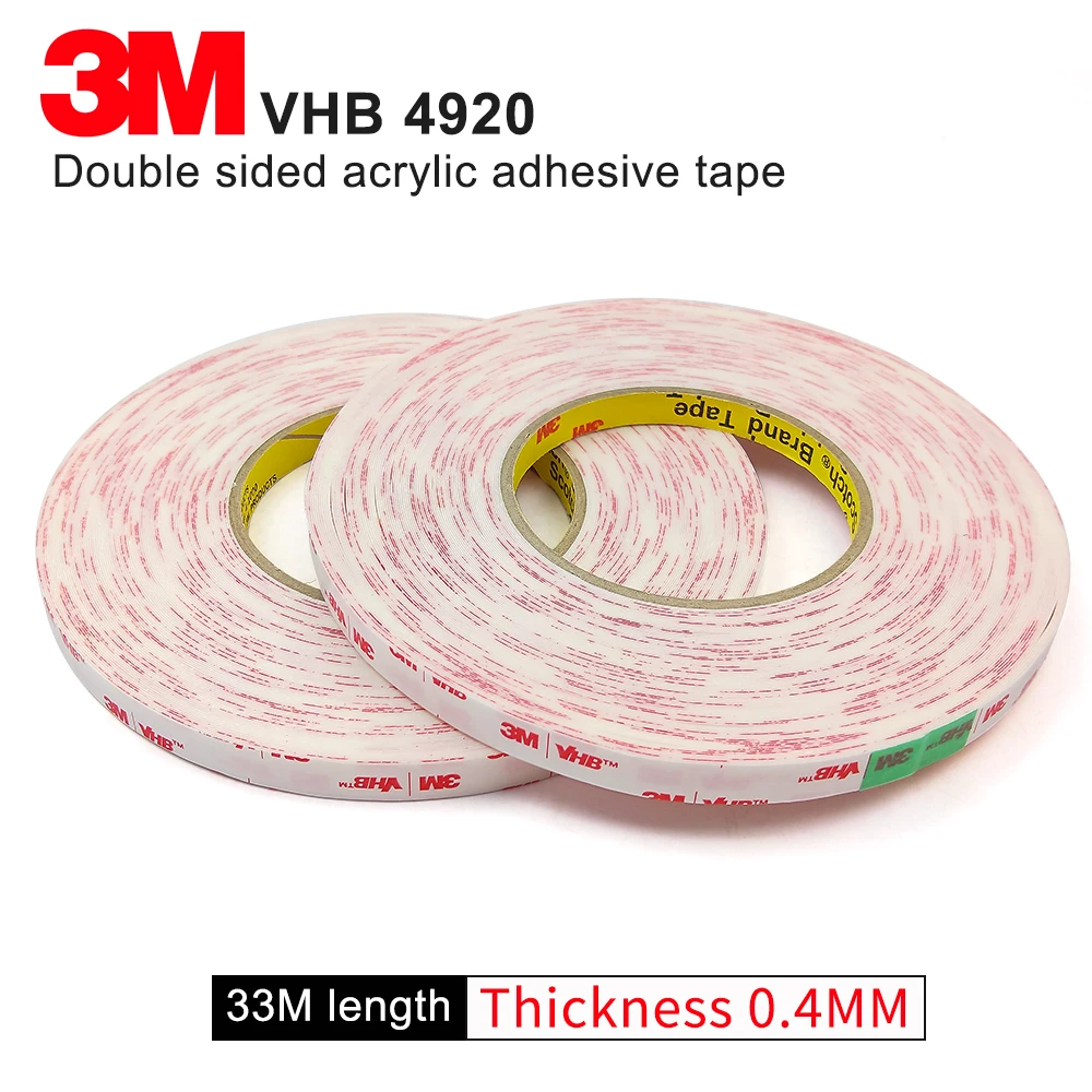 100% оригинальная 3M 4920 VHB двухсторонняя лента/3m майларовая акриловая лента/УФ