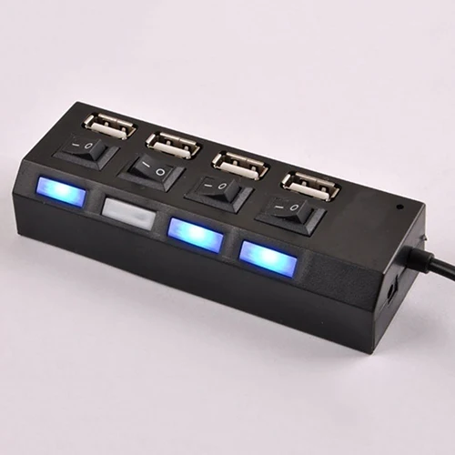 Новое поступление высокоскоростной 4-портовый концентратор USB 2 0 переключатель