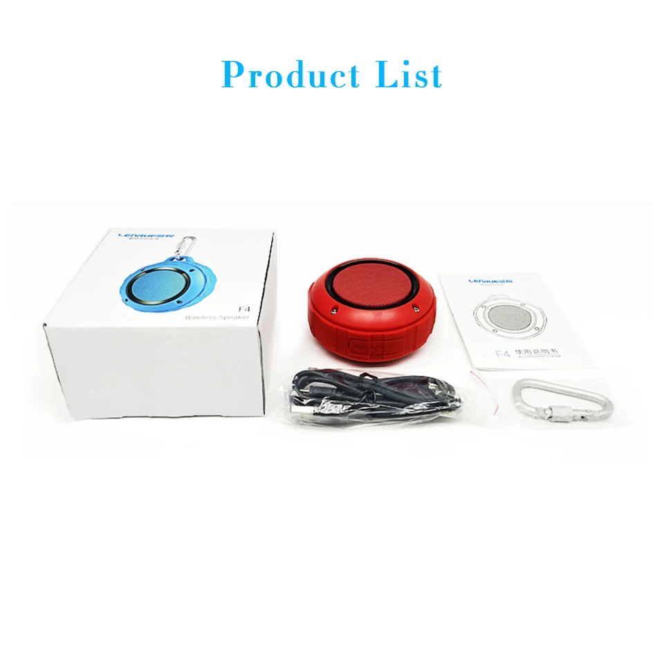 Портативный беспроводной Bluetooth динамик водонепроницаемый tf-карта сабвуфер Bluetooth Колонка объемная мини-колонка, динамик с микрофоном