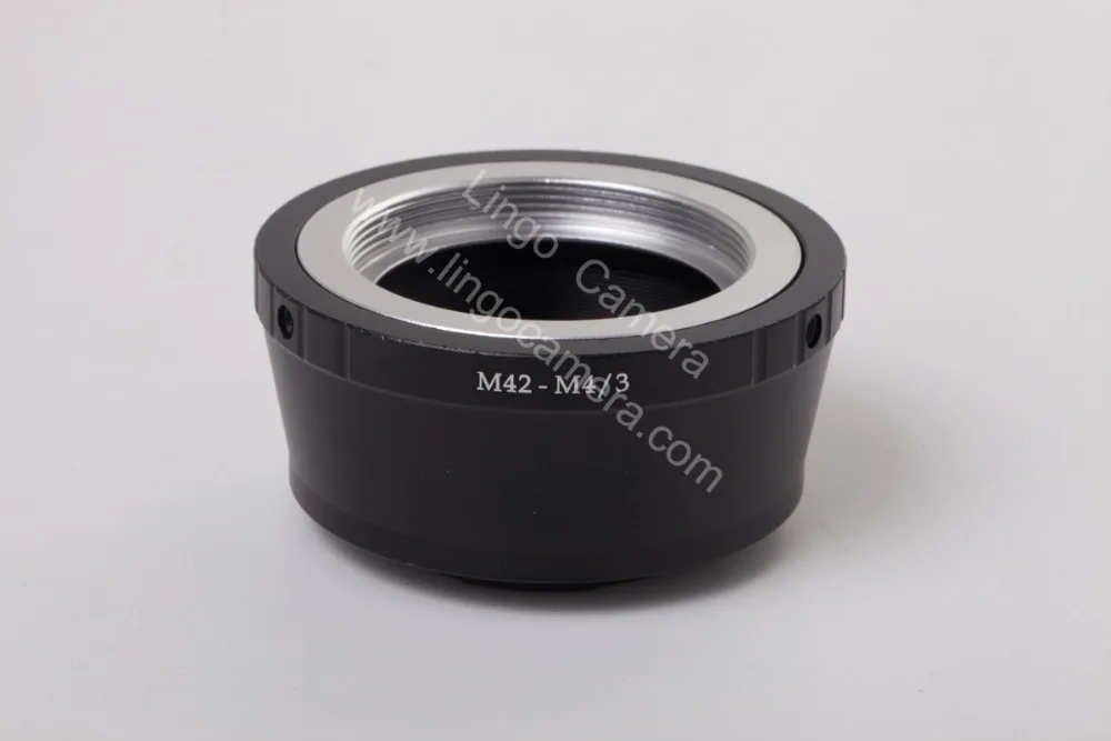 Кольцо адаптер для объектива Φ/3 M42 винтовое крепление к Micro 4/3 Four Thirds M43 система