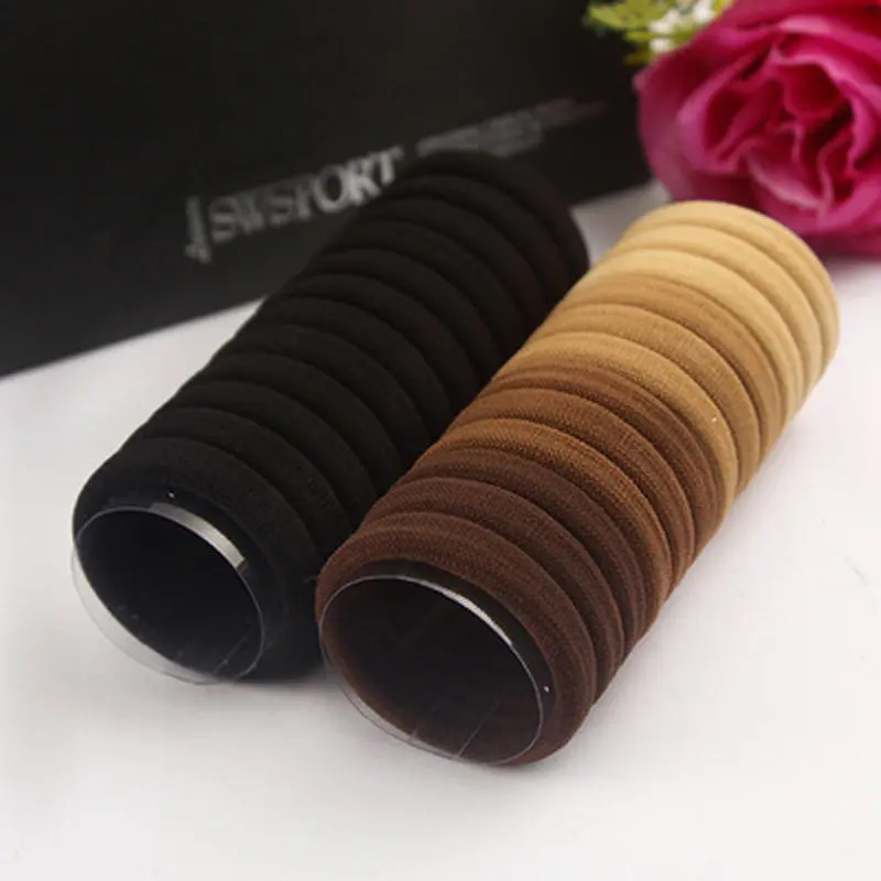 color 6 Ruoshui, 24 шт., женские аксессуары для волос, для девочек, твердые резинки для волос, Детские резинки, эластичная резинка для волос, резинки для волос, Женская резинка для волос - Цвет: color 6